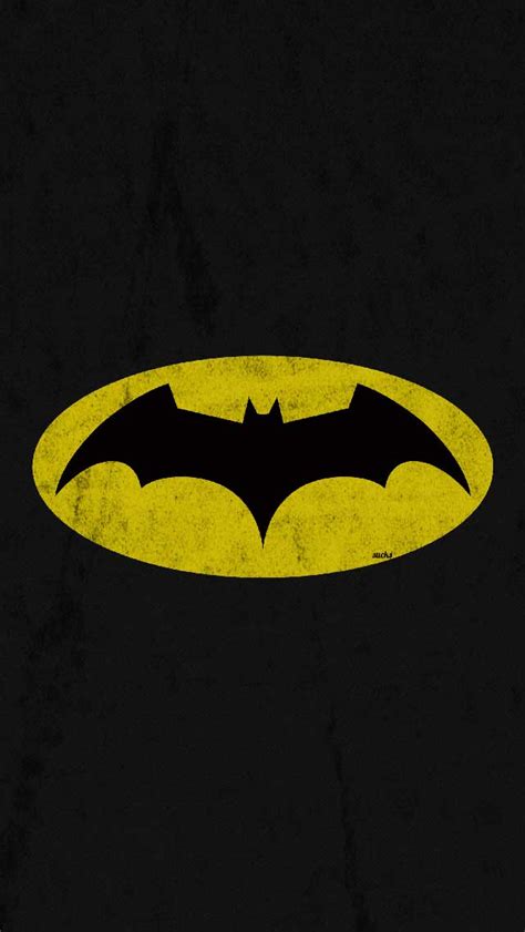 46 Batman Logo Iphone Wallpaper Wallpapersafari