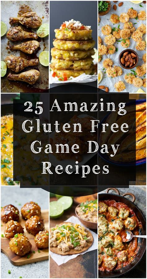 25 Amazing Gluten Free Game Day Recipes