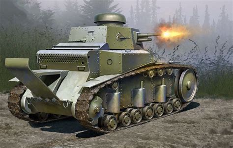 Обои МС 1 Т 18 малый сопровождения советский лёгкий пехотный танк