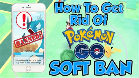 Pokemon go is a fun game that compels players towards fitness. How To Instantly Get Rid Of A Soft Ban On Pokemon Go - YouTube