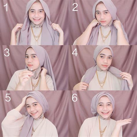 Gaya Muda Inilah Kreasi Tutorial Hijab Simple Yang Paling Banyak Digemari