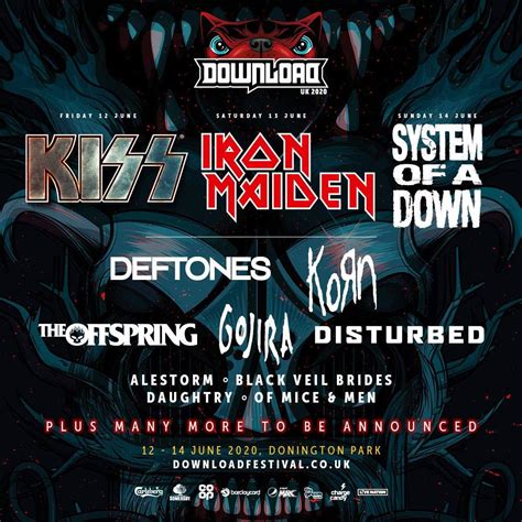 Whilst other festivals like to pepper you with attractions, you'll find that download is all about the download festival 2019 tickets. Download Festival UK Announces Full Lineup Including ...