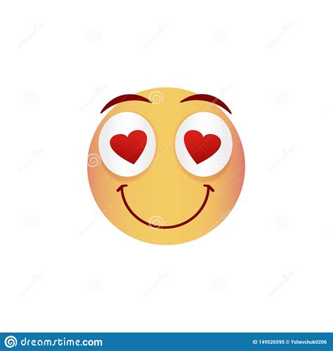 Smiley Face Emoticon Emoji Icons Isolated On White