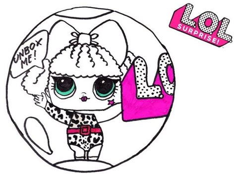 Pin On Pretty Sweet Lol Surprise Coloring Pages