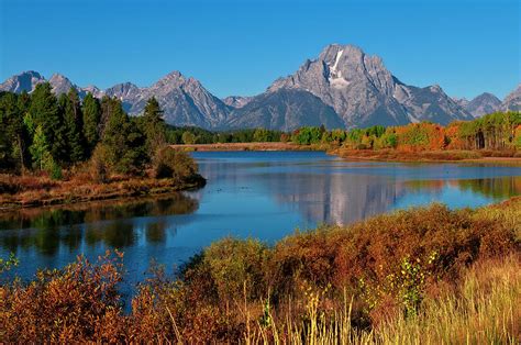 Oxbow Bend At Grand Teton National Park Photograph By John Hoffman