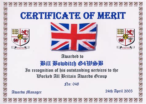 Certificate Of Merit One Certificate Templates Teachers