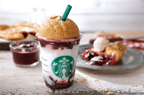 Starbucks American Cherry Pie Frappuccino Starbmag