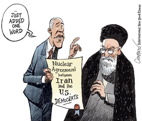 Iran Deal Survives Republican Attacks Globecartoon Political