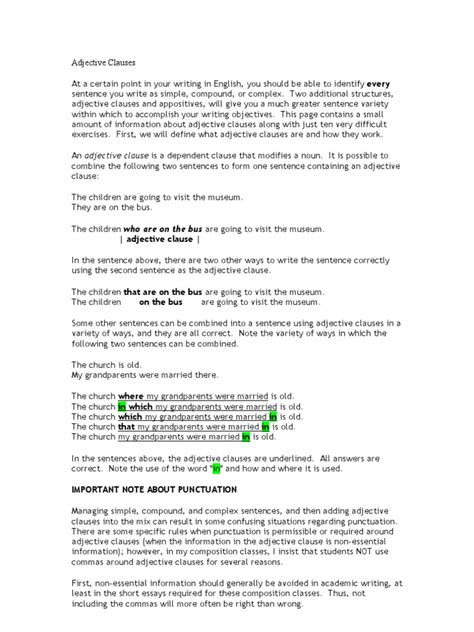 Rumus kalimat conditional sentence type 2. Contoh Kalimat Complex Sentence Adjective Clause - Barisan ...