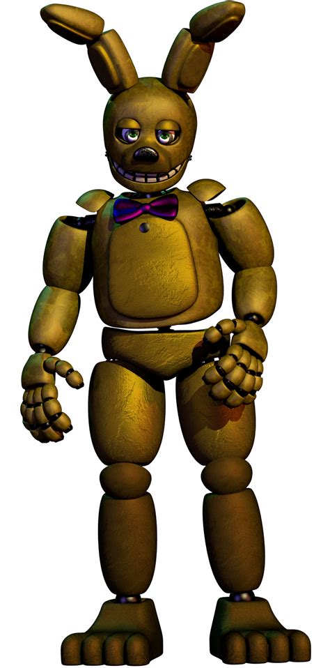 Unwithered Bonnie As Springbonnie Withered Freddy Ful