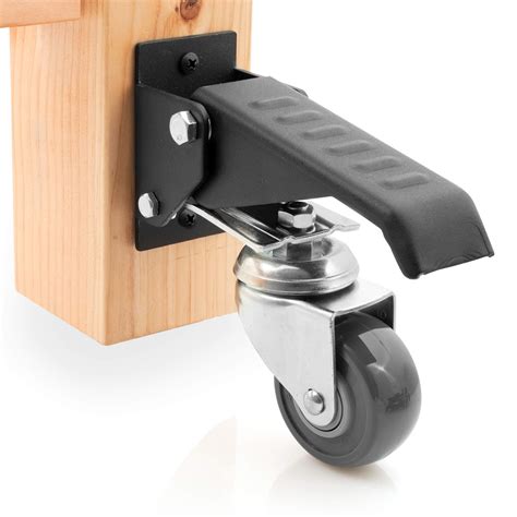 Buy Workbench Caster Kit 4 Heavy Duty Retractable Casters With Urethane