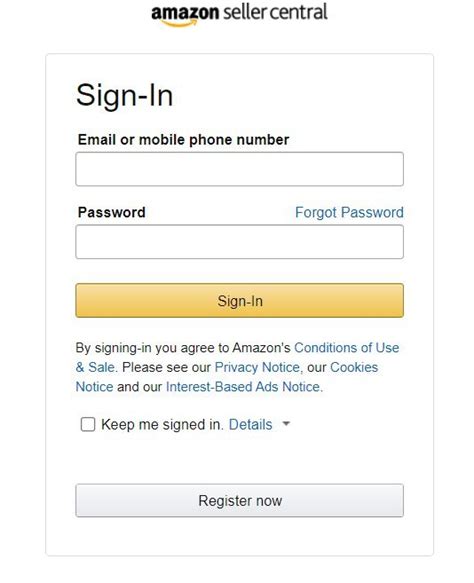 How To Login Amazon Seller Central Account Techclient