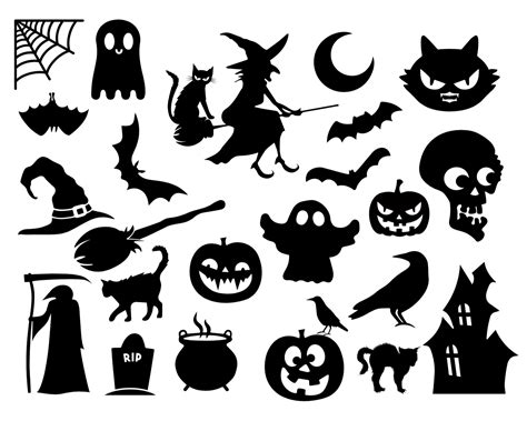 Scary Halloween Svg Bundle 25 Files By Big Design Thehungryjpeg