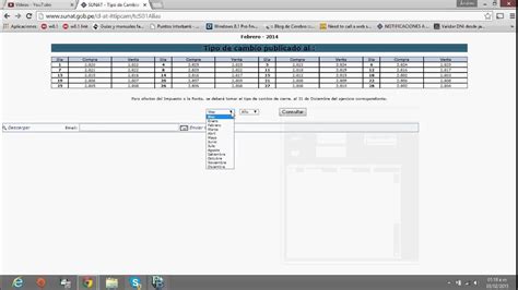 Un tipo de cambio se cotiza generalmente en términos de unidades de. TIPO DE CAMBIO SUNAT POWERBUILDER - YouTube