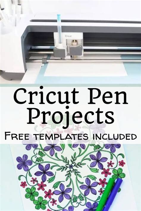 5 Free Cricut Pen Projects