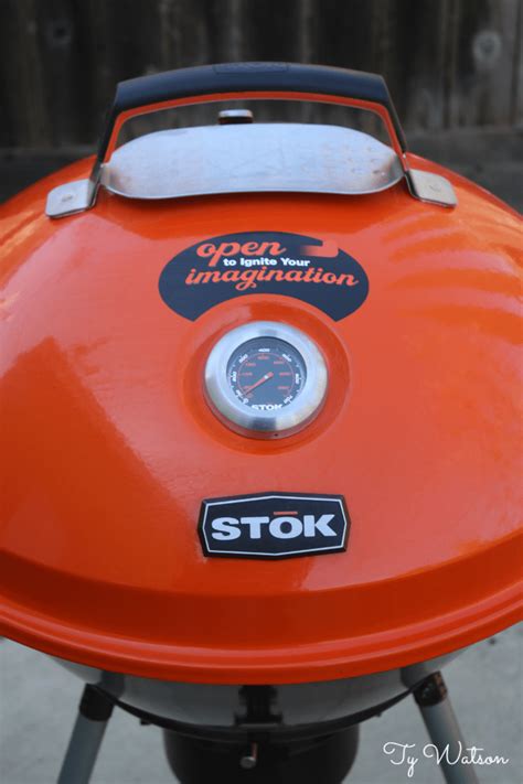 Enjoy Sizzling Outdoor Barbeque Parties With The Stok Drum Charcoal Grill