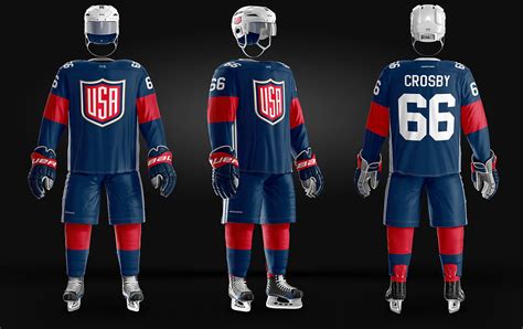 Ice Hockey Uniform Template On Behance