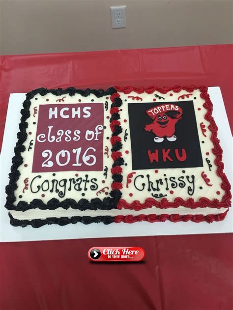 Highschool To College Graduation Cake High School Graduation Party