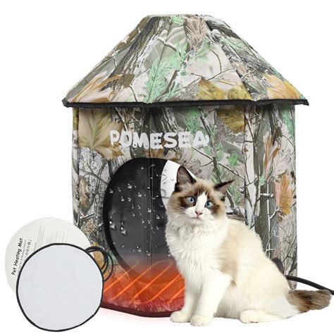 Heated Cat Houses For Outdoor Cats In Winter Heated Cat House For Your