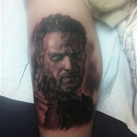 Grimes might not be of this planet. Best Zombie Tattoos | 401AK47 | A Zombie Survival Plan