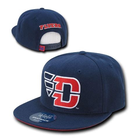 Ncaa Dayton University Flyers Freshmen 6 Panel Snapback Baseball Caps Hats Navy Navy Blue