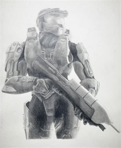 Master Chief Of Halo 3 By Jshei On Deviantart