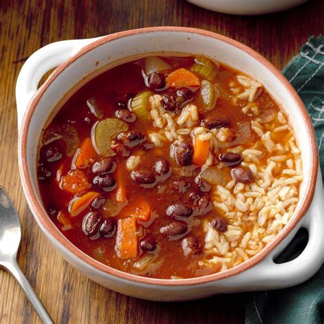 Hearty Black Bean Soup Recipe Taste Of Home