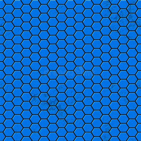 seamless blue hexagon texture stock illustration illustration of blue background 153443036