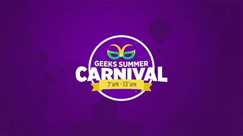Geeks Summer Carnival Geeksforgeeks Youtube