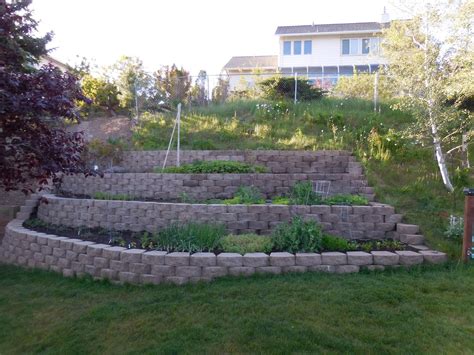 Vegetable Garden Design On Slope Hobby Granding