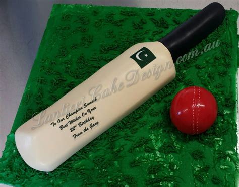 How To Make A Cricket Bat Cake Bat Cake Cricket Theme Cake Cricket