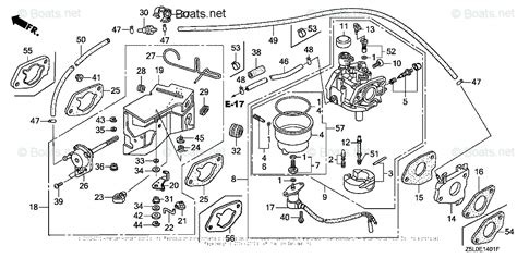 Honda Small Engine Parts Gx340 Oem Parts Diagram For Carburetor 2