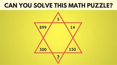 Can You Solve These Incredible Difficult Math Puzzles