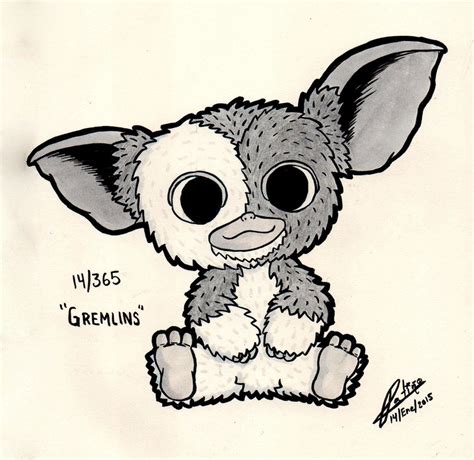 Some of the coloring page names are gizmo gremlins kids t shirt, 20481901 alphabet letters lettering alphabet, super book gizmo. Gremlins Drawing at GetDrawings | Free download