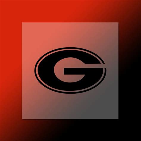 Georgia Bulldogs G Logo Stencil Georgia Bulldogs Logo Images Stencils