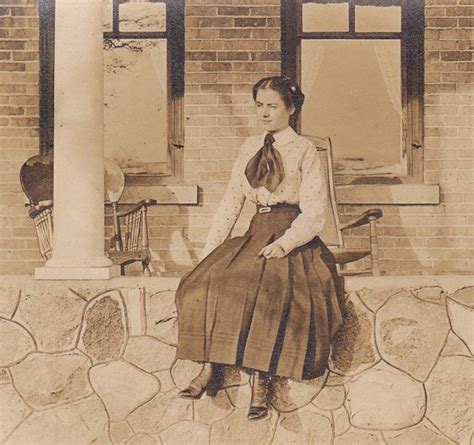Edwardian Fashions Young Woman On The Porch 1910s Vintage Etsy
