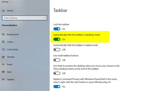 How To Remove The Taskbar In Windows