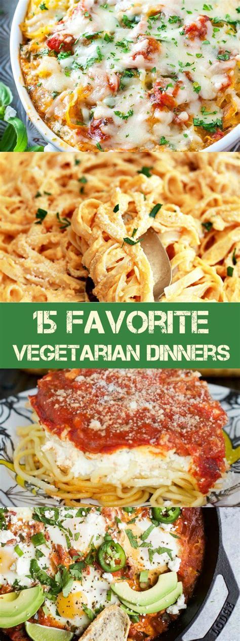 Pack flavour into your meal with these easy veggie enchiladas that are filled with nutritious ingredients. 15 Favorite Vegetarian Dinners | Vegetarian dinners, Low ...