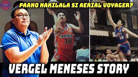 The Vergel Meneses Story Ang Pba Player Na Umuupo Sa Ere Youtube
