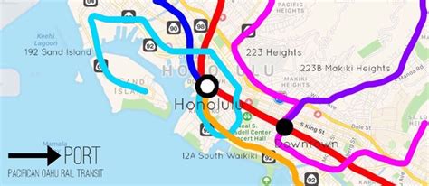 Havaist Bus Route Map