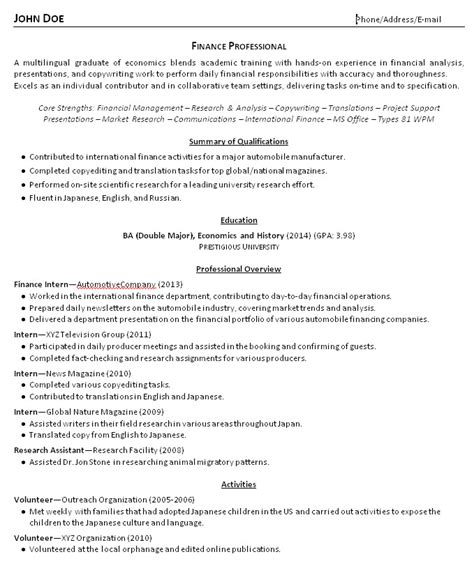How to write a resume for a fresh college graduate? College Grad Resume Examples and Advice | Resume Makeover