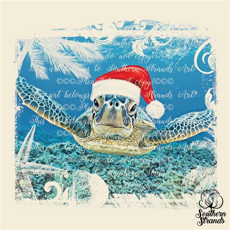 Christmas Sea Turtle