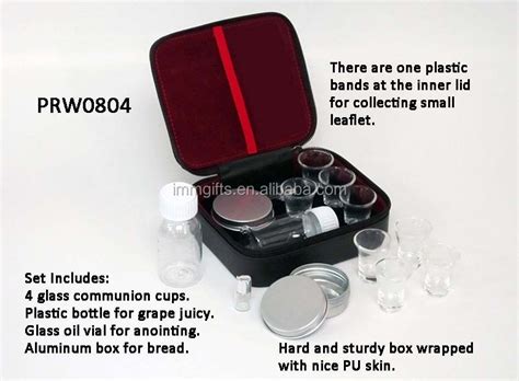 Portable Communion Ware Set Handy Church Supply 4 Cups Buy Portable