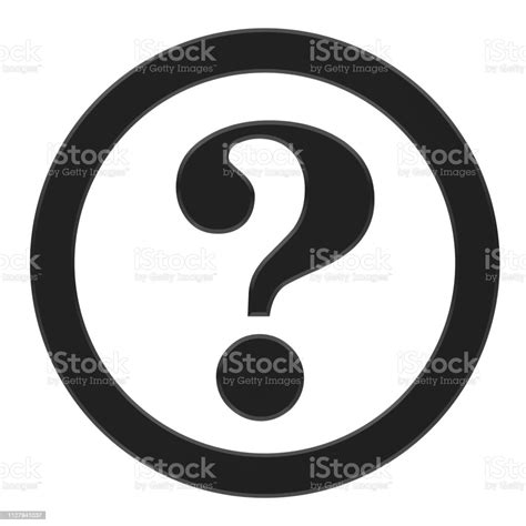Question Mark 3d Black Interrogation Point Asking Sign Punctuation Mark