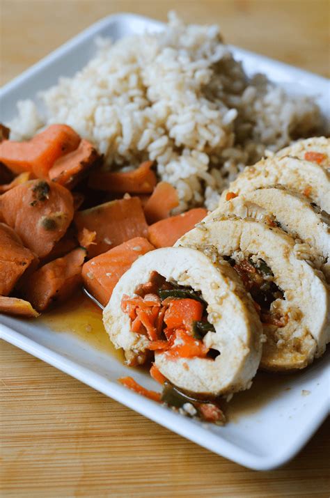 I could eat the whole pan myself!! Chicken Roll-Ups with Garlic Soy Pan Sauce - Easy Recipe