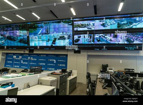 New York Ny September 10 2021 View Of Nypd Joint Operations Center