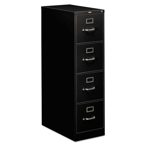 How to remove a hon file cabinet drawer. HON 310 Series 4-Drawer Vertical Metal File Cabinet ...