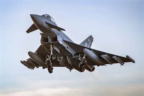 Raf Move Typhoon Training Operations To Kinloss As Lossie Runway Works