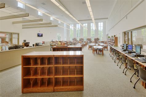 Southeast Guilford Middle And High Schools Interior Media Center