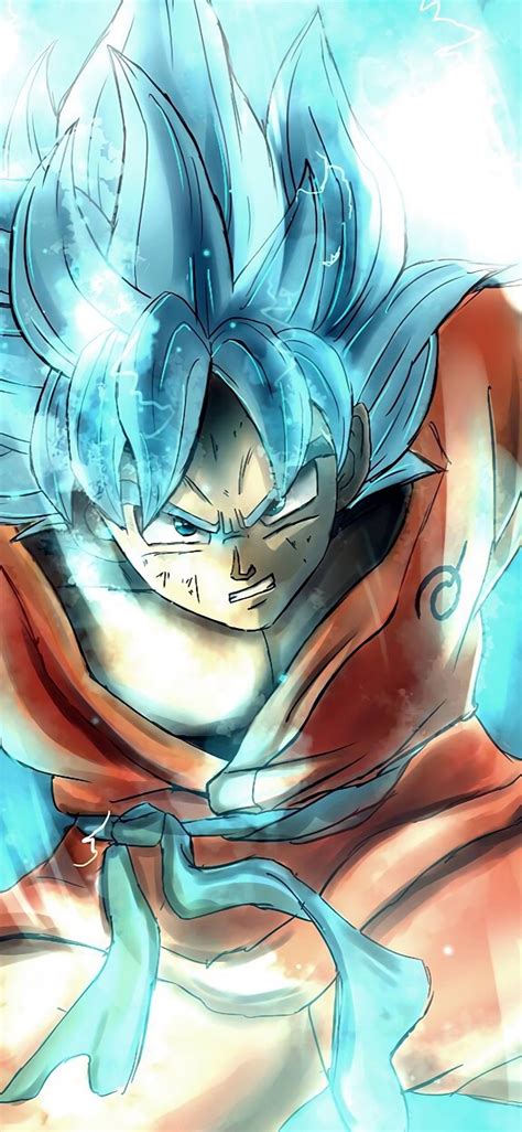 1125x2436 Goku Dragon Ball Super 4k 2018 Iphone Xsiphone 10iphone X